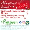 Weihnachtsbaumtaxi-Aktion